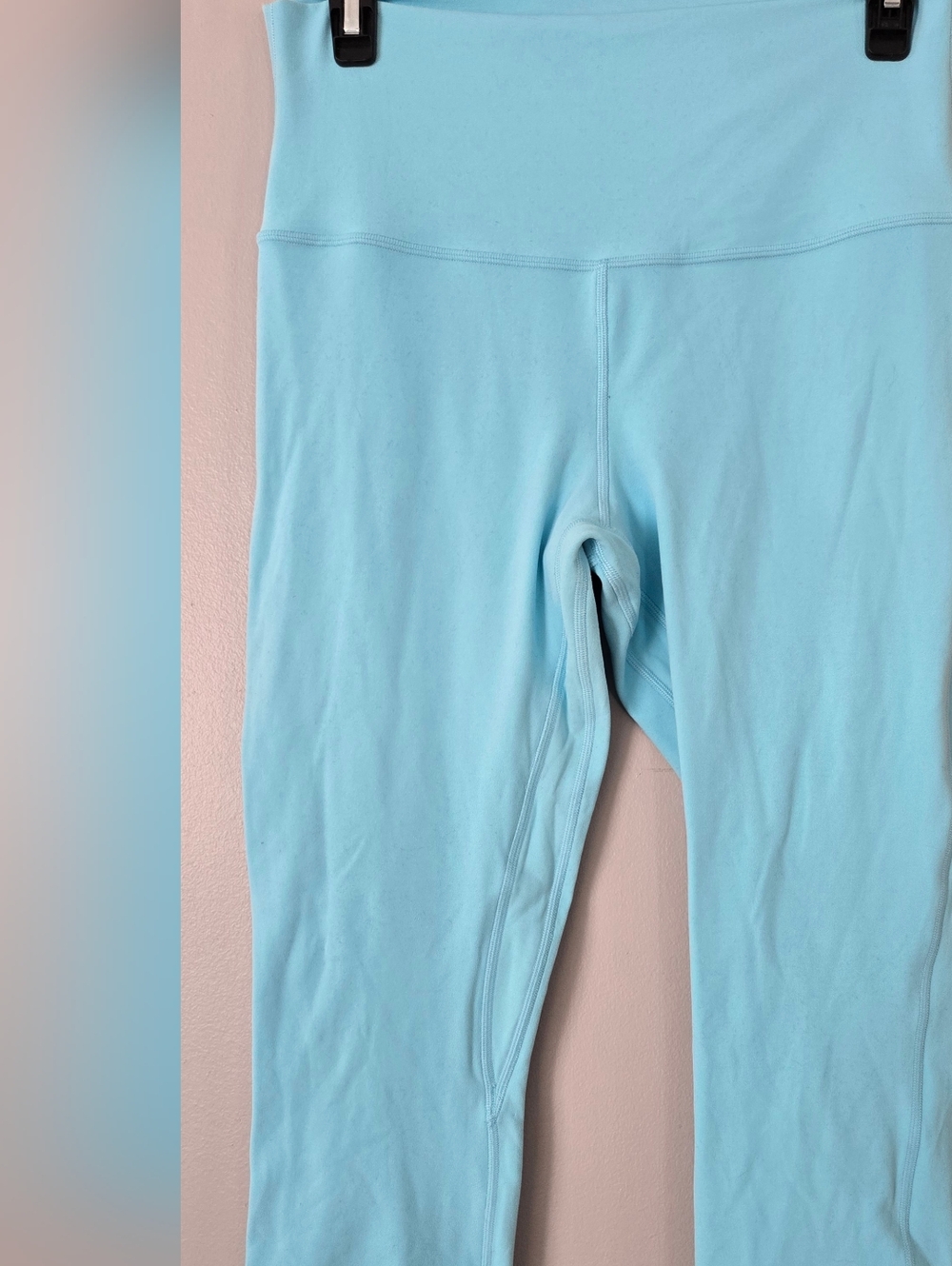 Lululemon Align High-Rise Crop 23" Icing Blue Yoga Pants‎ Size 10
